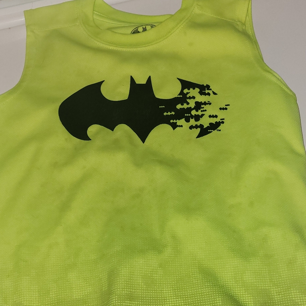Batman sleeveless shirt.